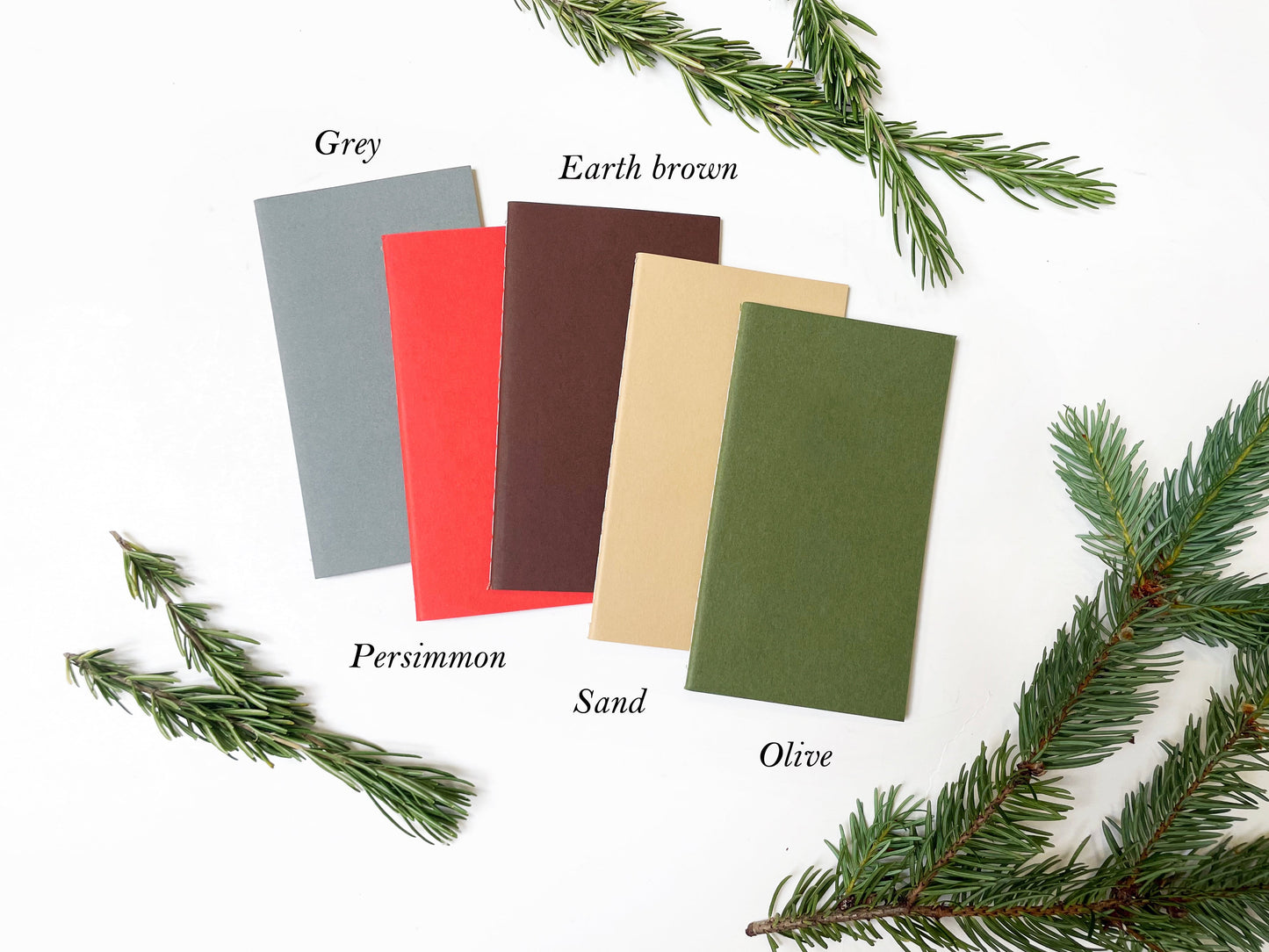 Blank Pocket Saddle Stitch Note Book