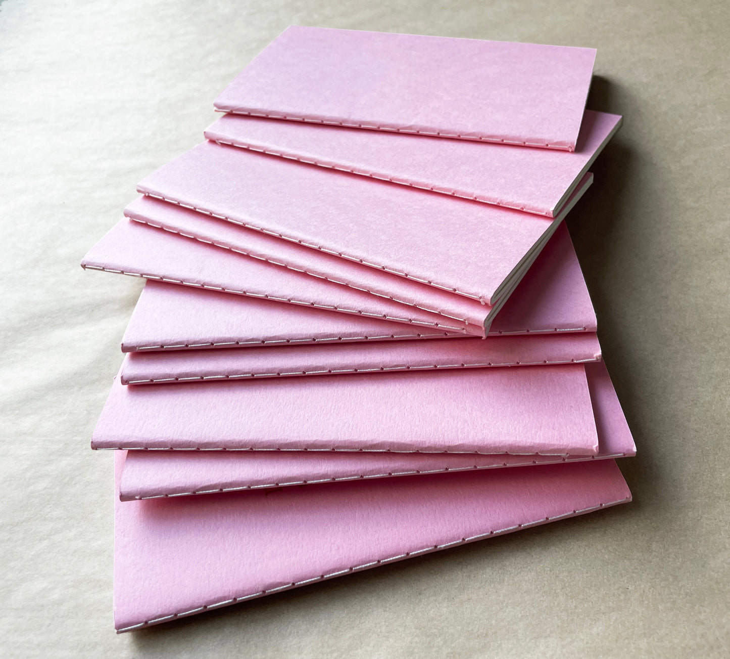 Blank Pocket Saddle Stitch Note Book