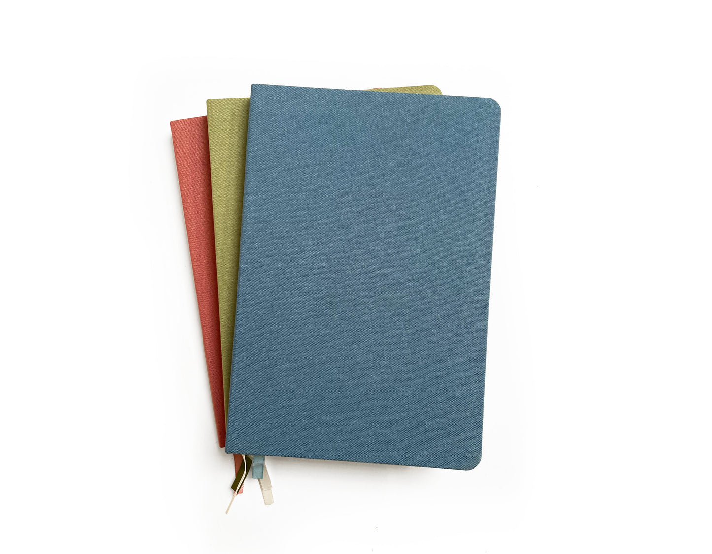 Blank A5 Linen Notebook - Vintage Pastels