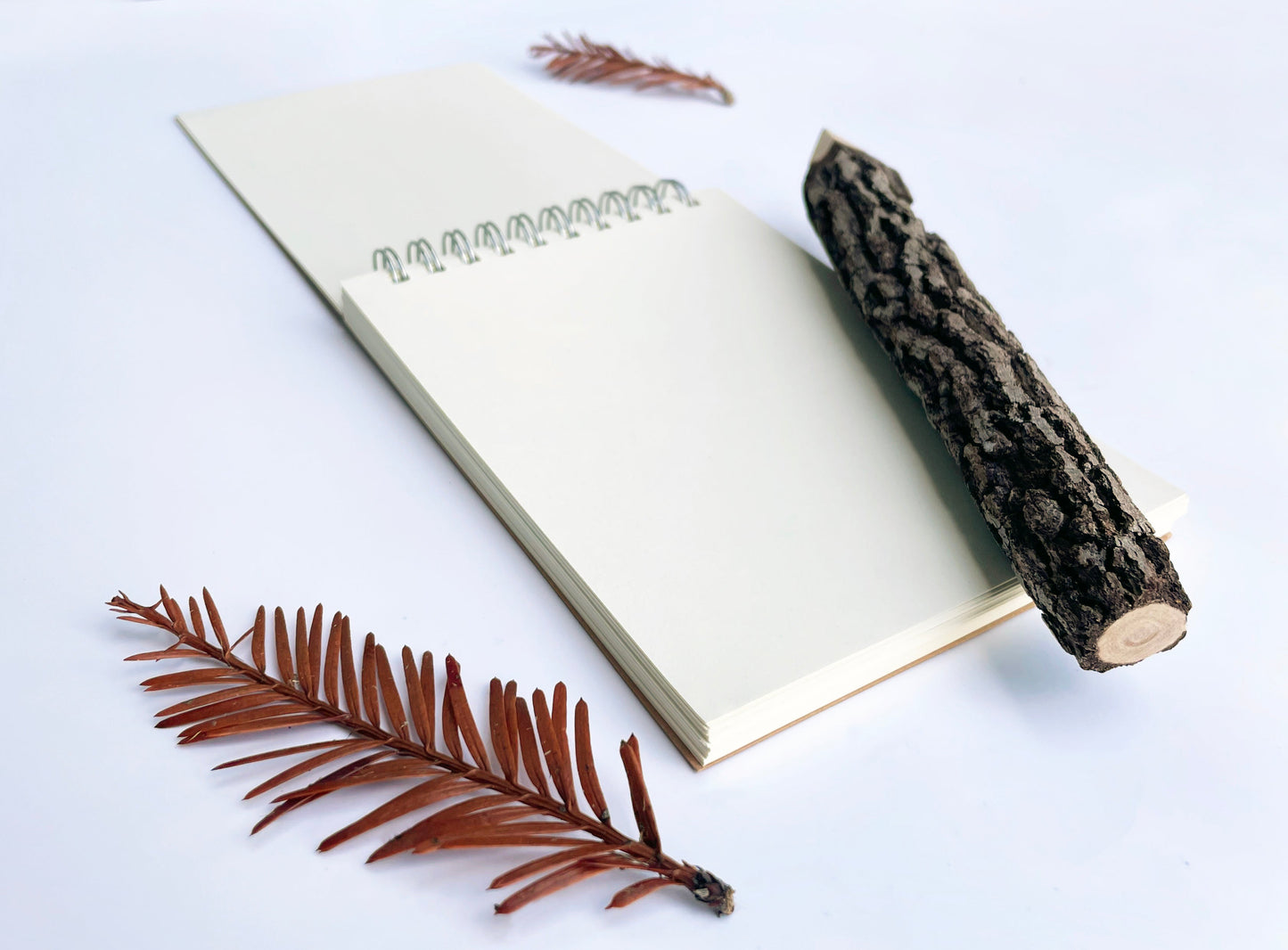 Medium Black, White, or Kraft Top Spiral Notebook