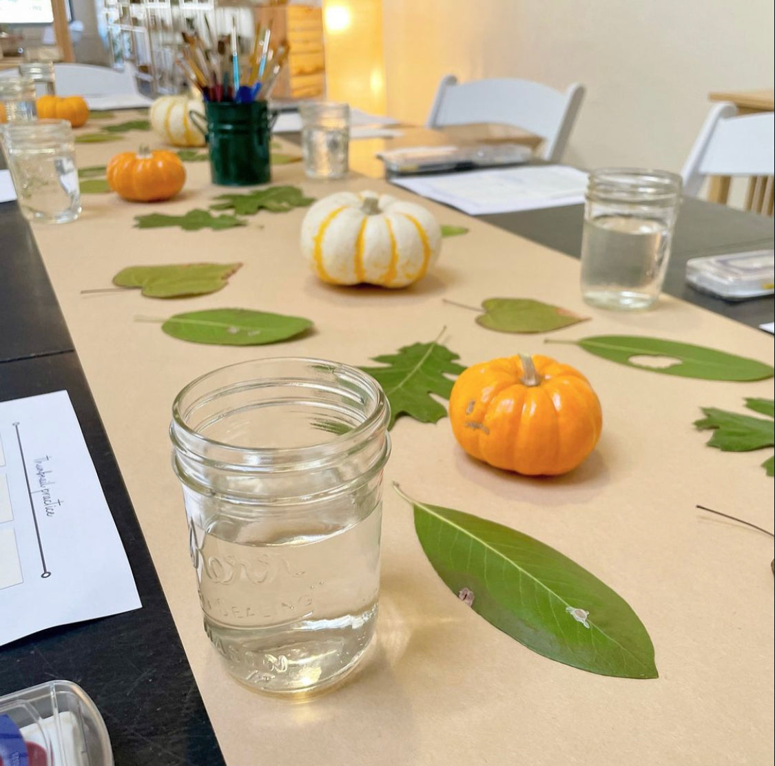 Annual Fall Watercolor Pumpkins Workshop - Saturday October 17, 1 - 3:30 pm