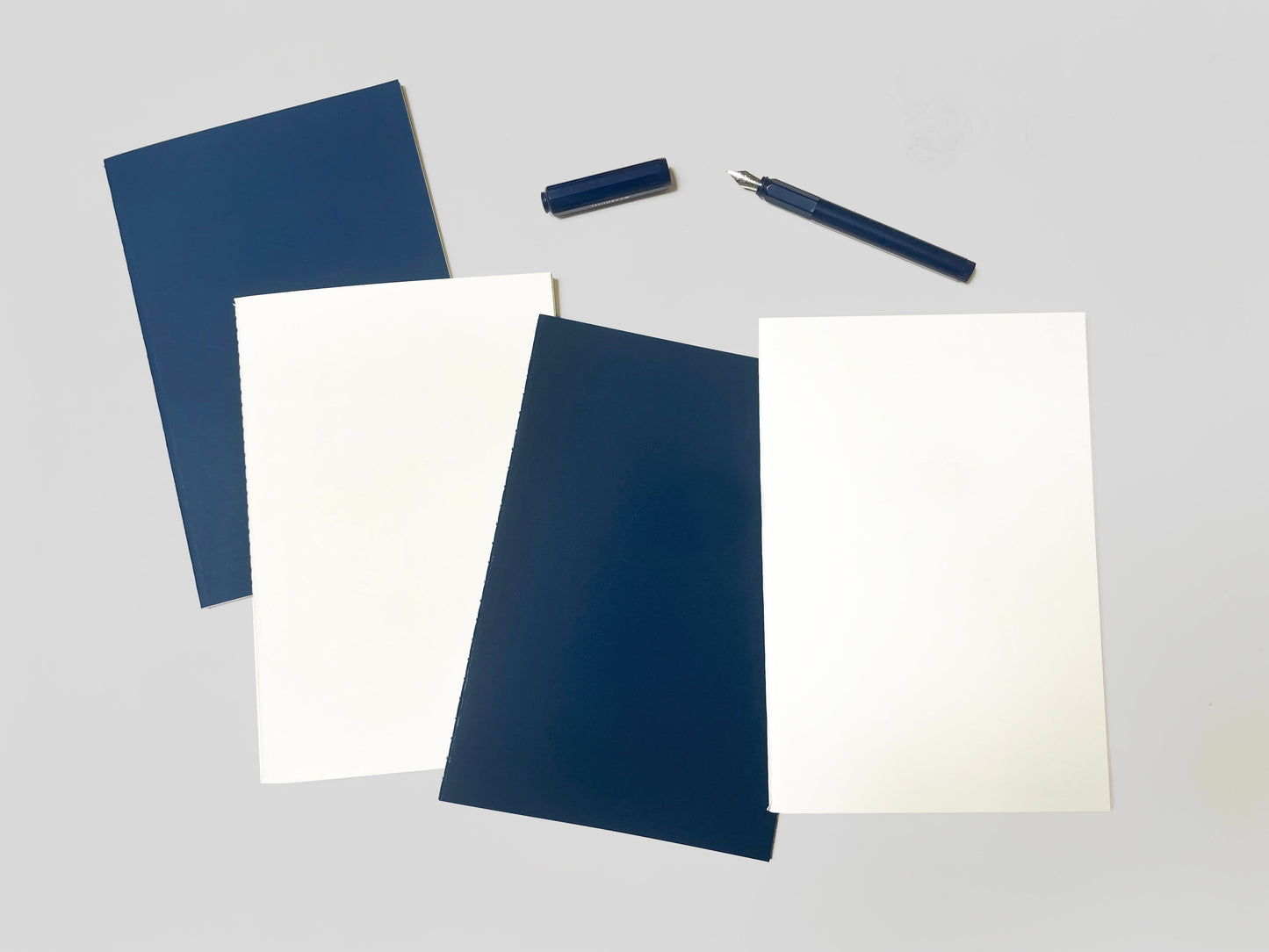 Blank Medium Saddle Stitch Note Book
