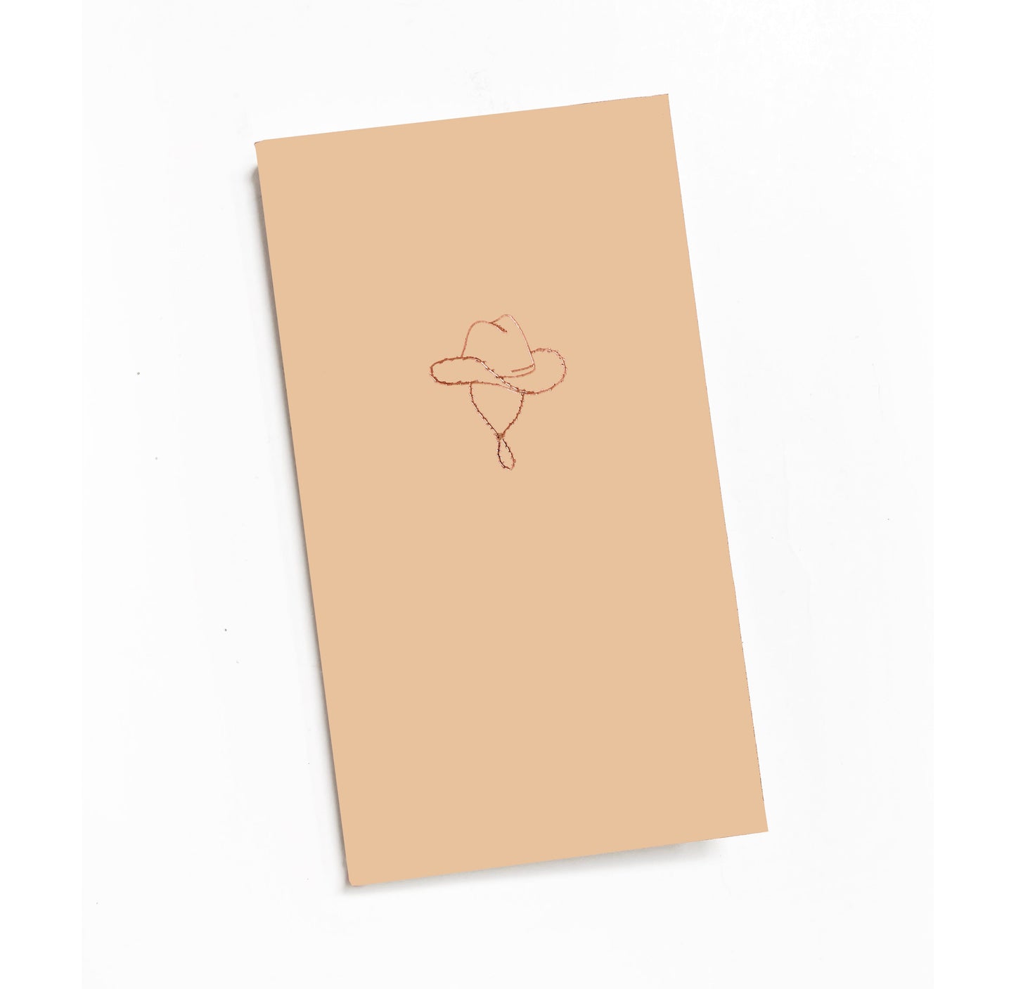 Cowboy Hat Mini Saddle Stitch Notebook
