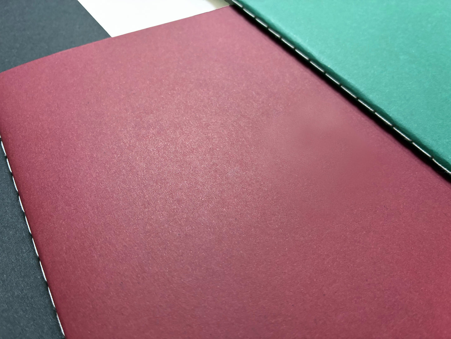 Blank Large B5 Saddle Stitch Note Book