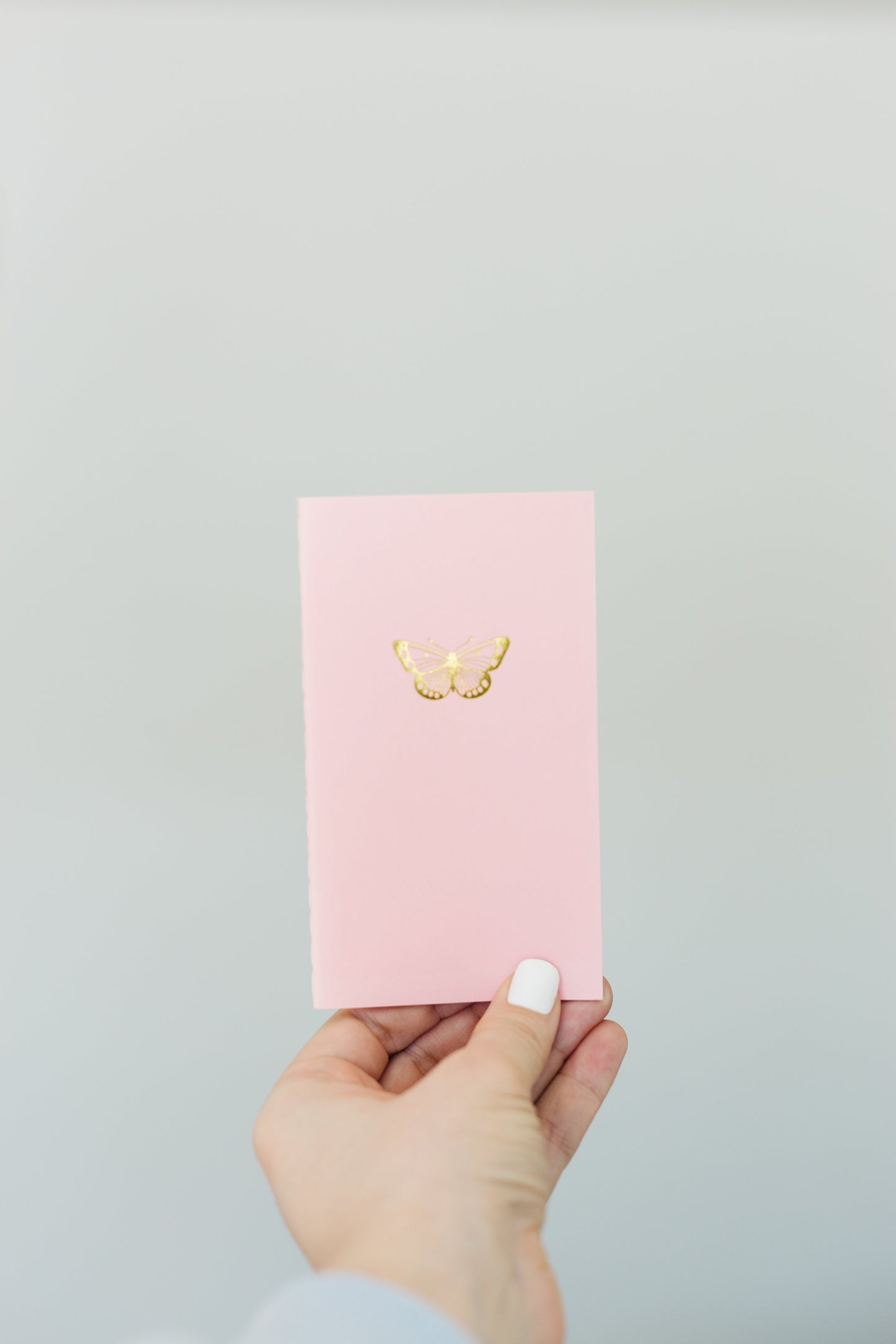 Foil Embossed Butterfly Menagerie Mini Saddle Stitch Notebook