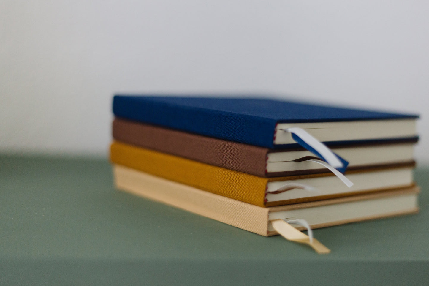 Lighthouse Foil Embossed Square Linen Notebook