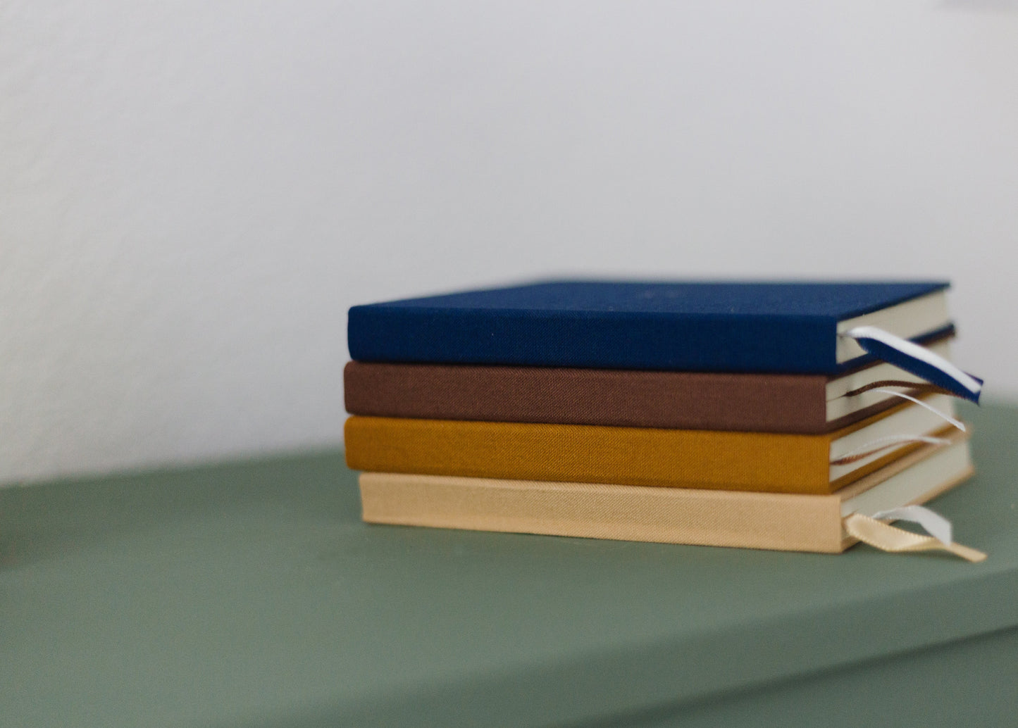 Lighthouse Foil Embossed Square Linen Notebook