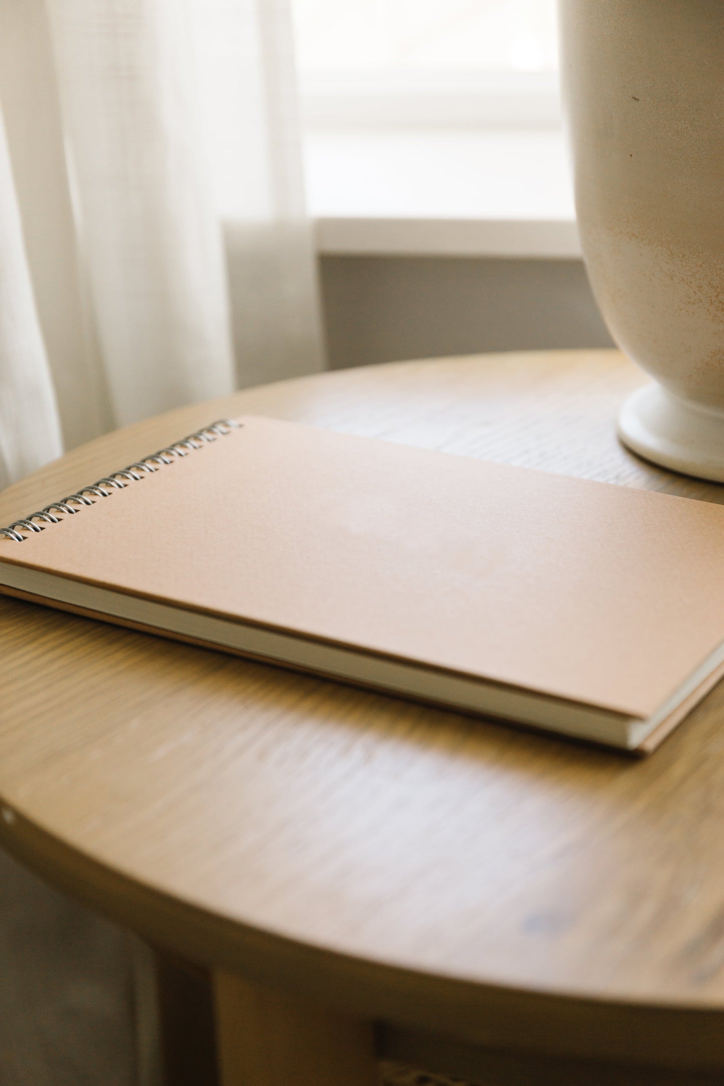 Kraft Spiral Hardcover Notebook