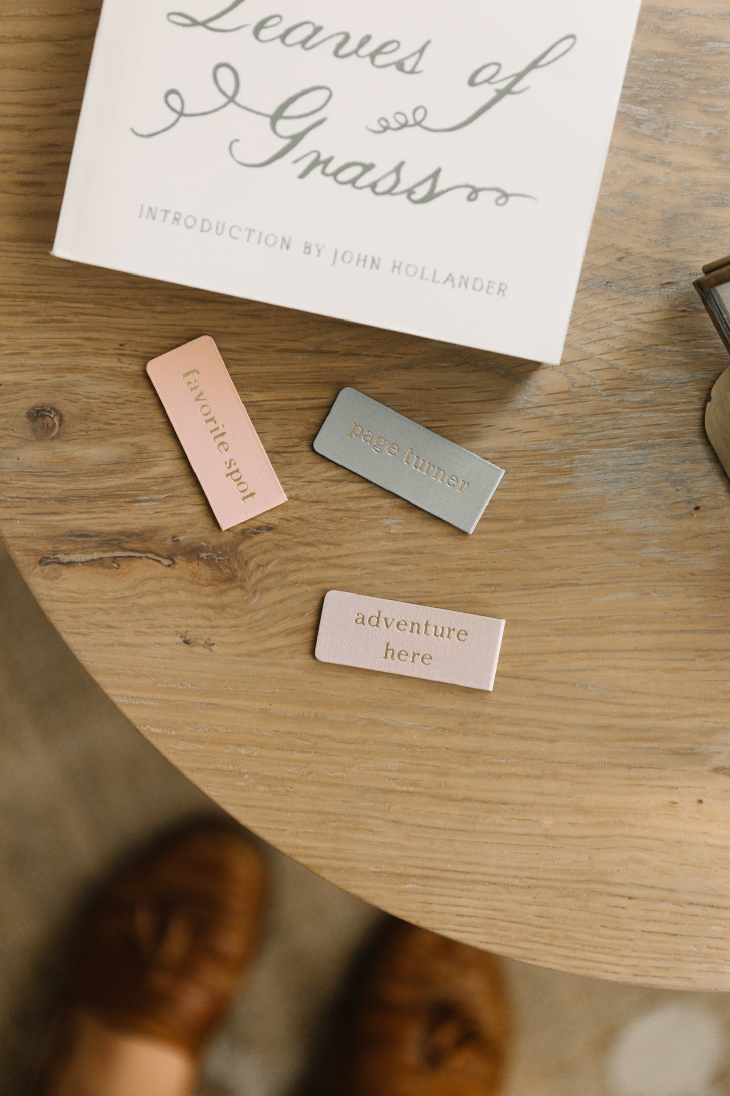 Recipes Gold Foil Embossed Magnetic Bookmark