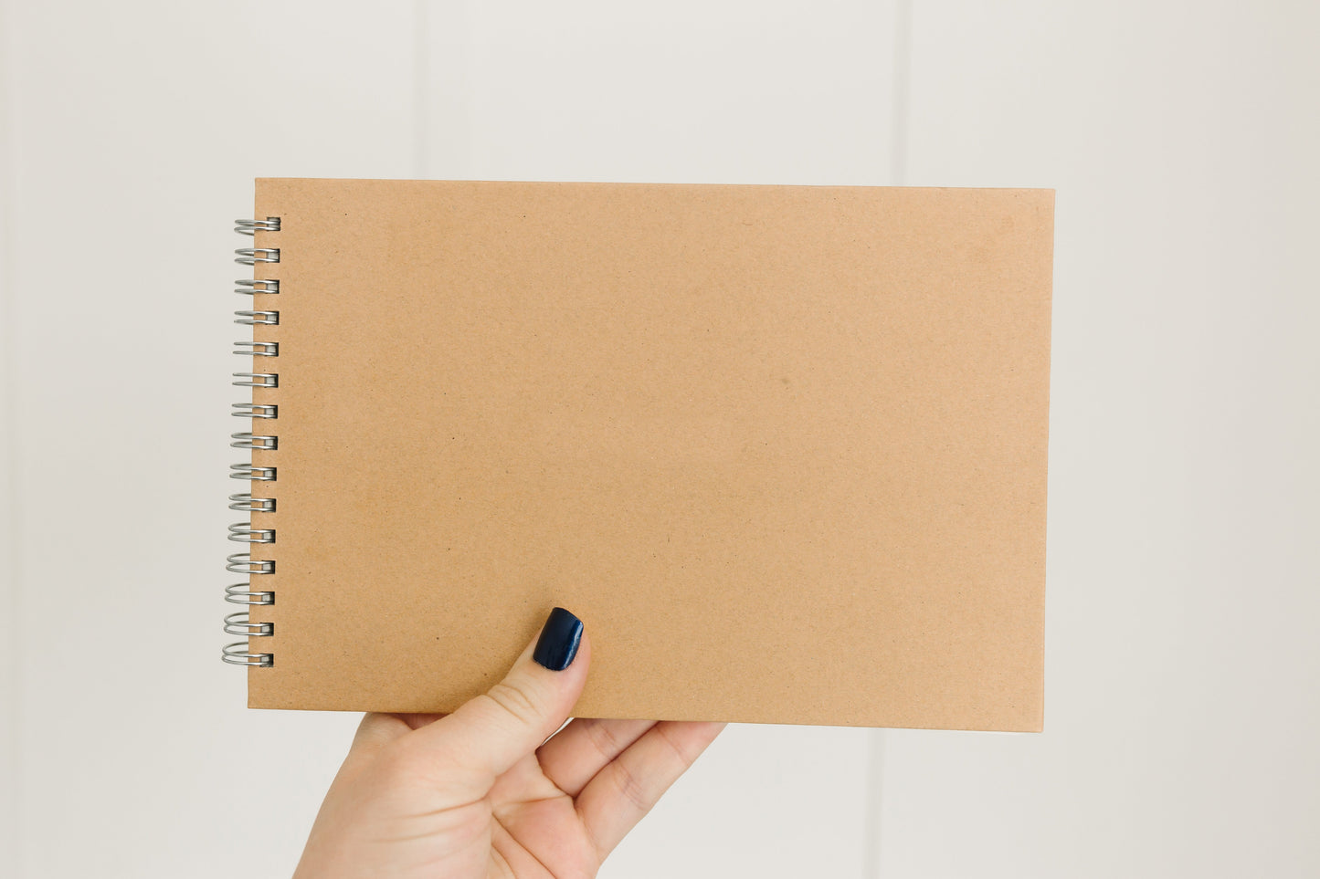 Kraft Spiral Hardcover Notebook
