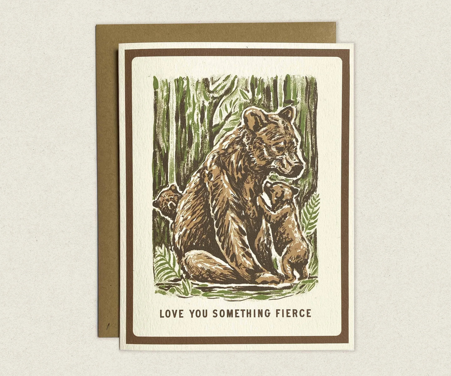 The Wild Wander | Mama Bear Greeting Card