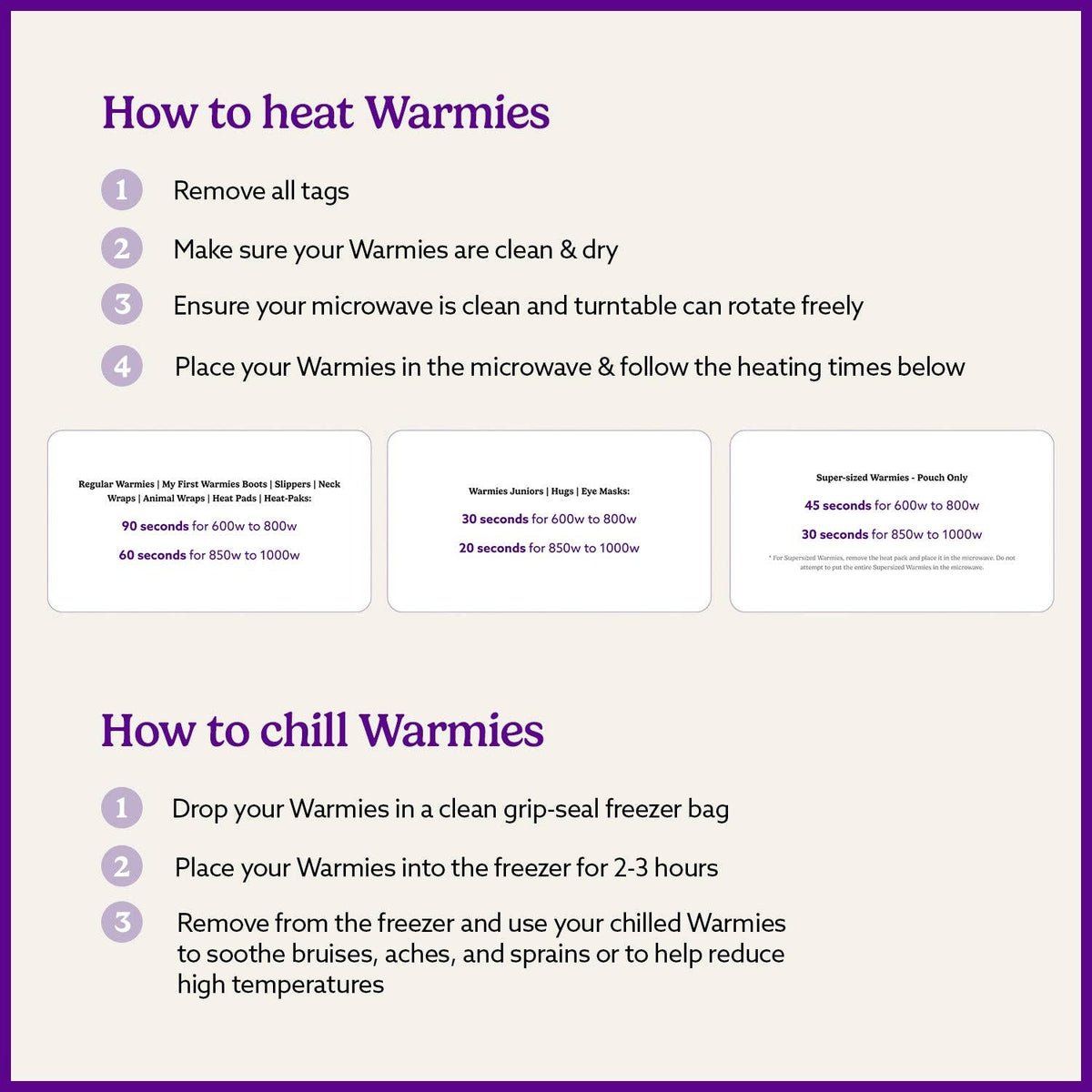 Chicken Warmies Junior