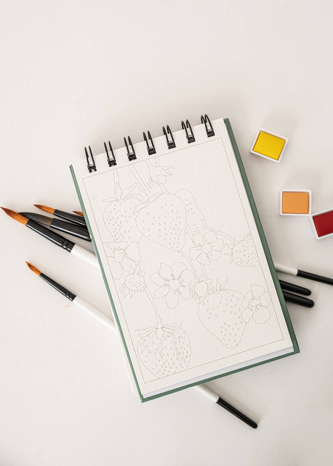 bailey rae studio | A Little Bit of Summer - Mini Watercoloring Book