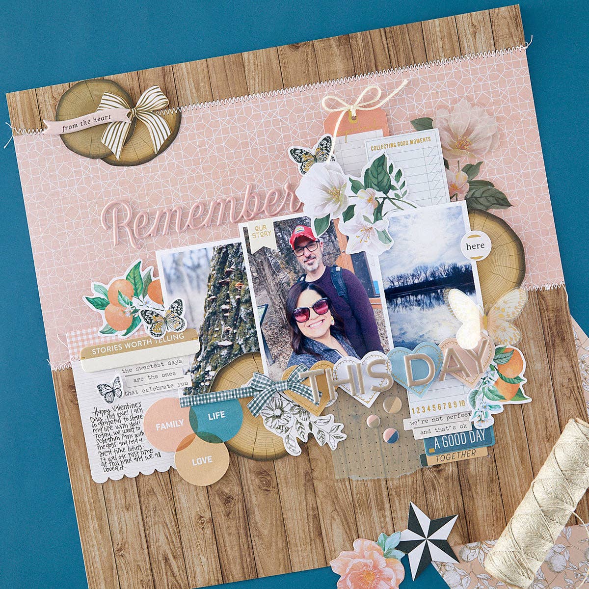 Rosie's Studio Clementine 12" x 12" Designer Paper Pack
