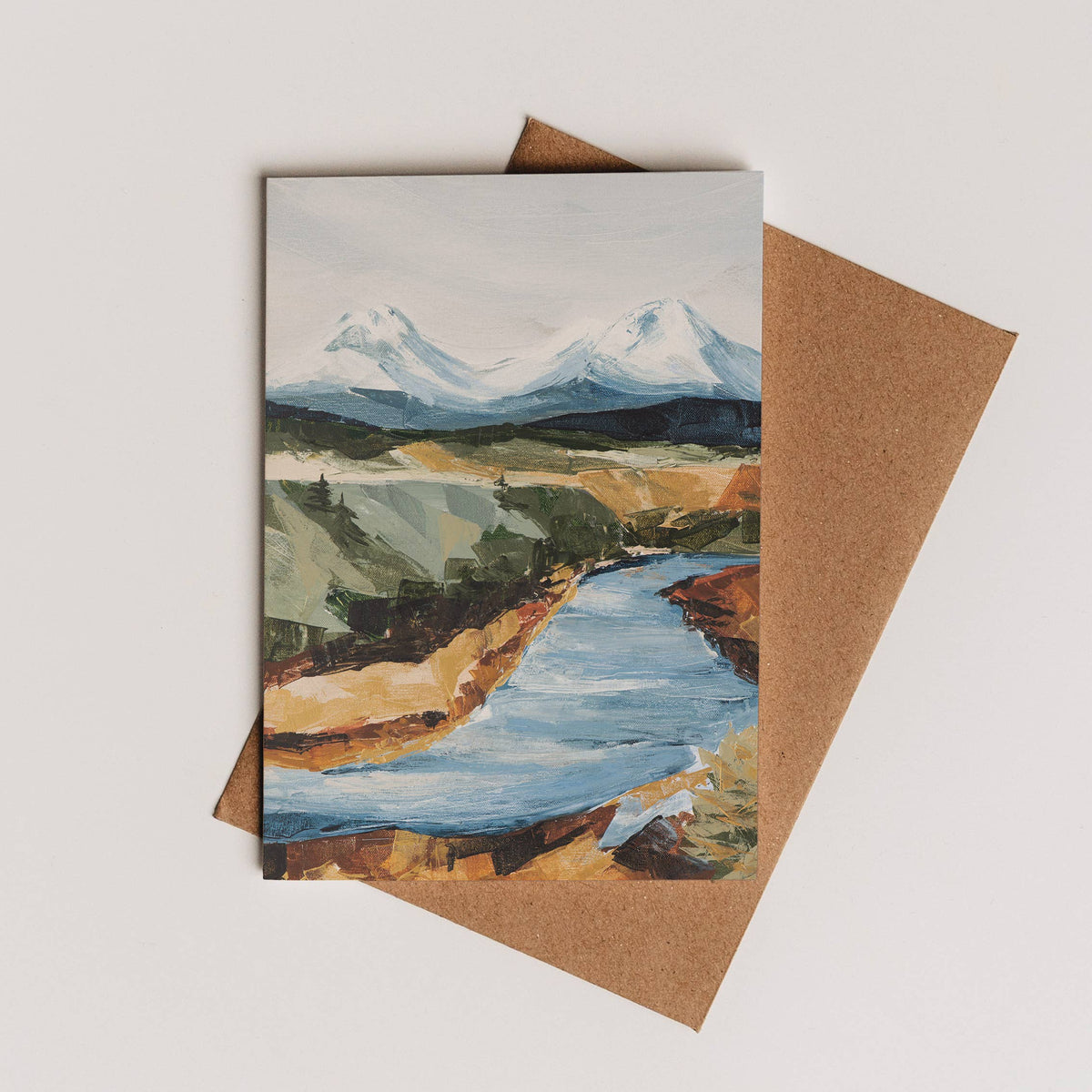 Deschutes River II - Greeting Card | Lindsay Gilmore