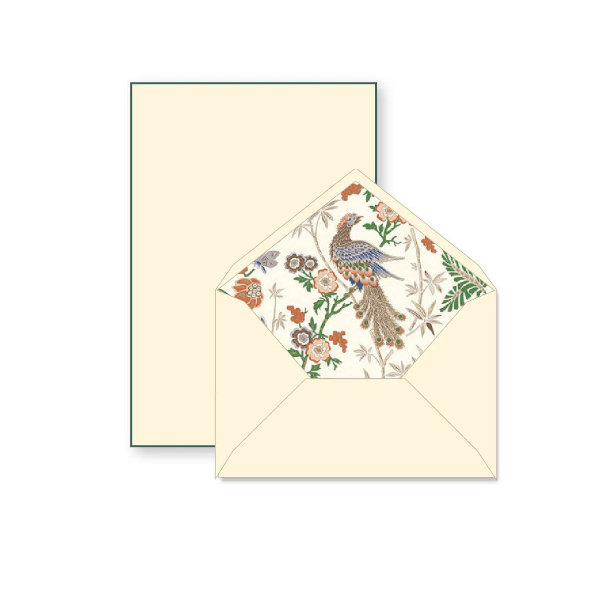 Rossi 1931 100% Cotton Bordered Writing Sheets Letter Set | Made in Italy