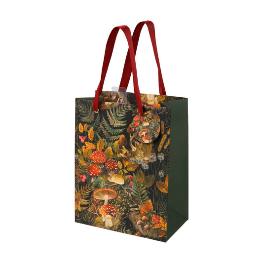 Small Gift Bag - Forest Mushrooms