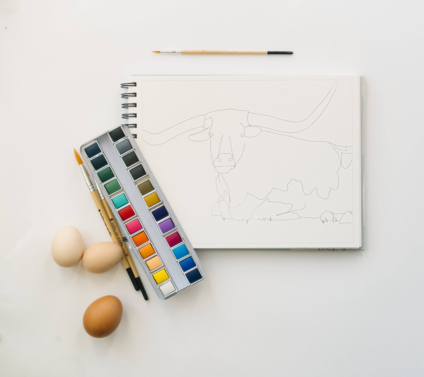 bailey rae studio | Country Life Watercoloring Book