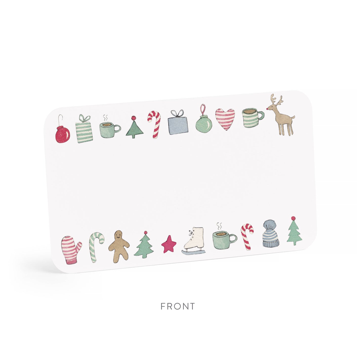 Merry Motif Little Notes® – Mini Notecard Pack, Set of 55