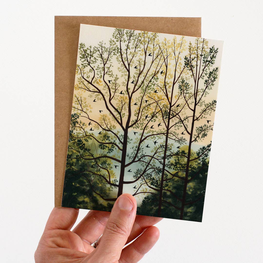 Dawn Melody Greeting Card | May We Fly