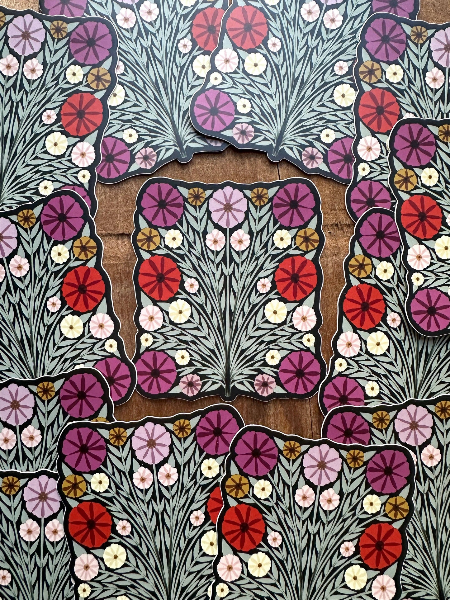 Floral Vinyl Sticker