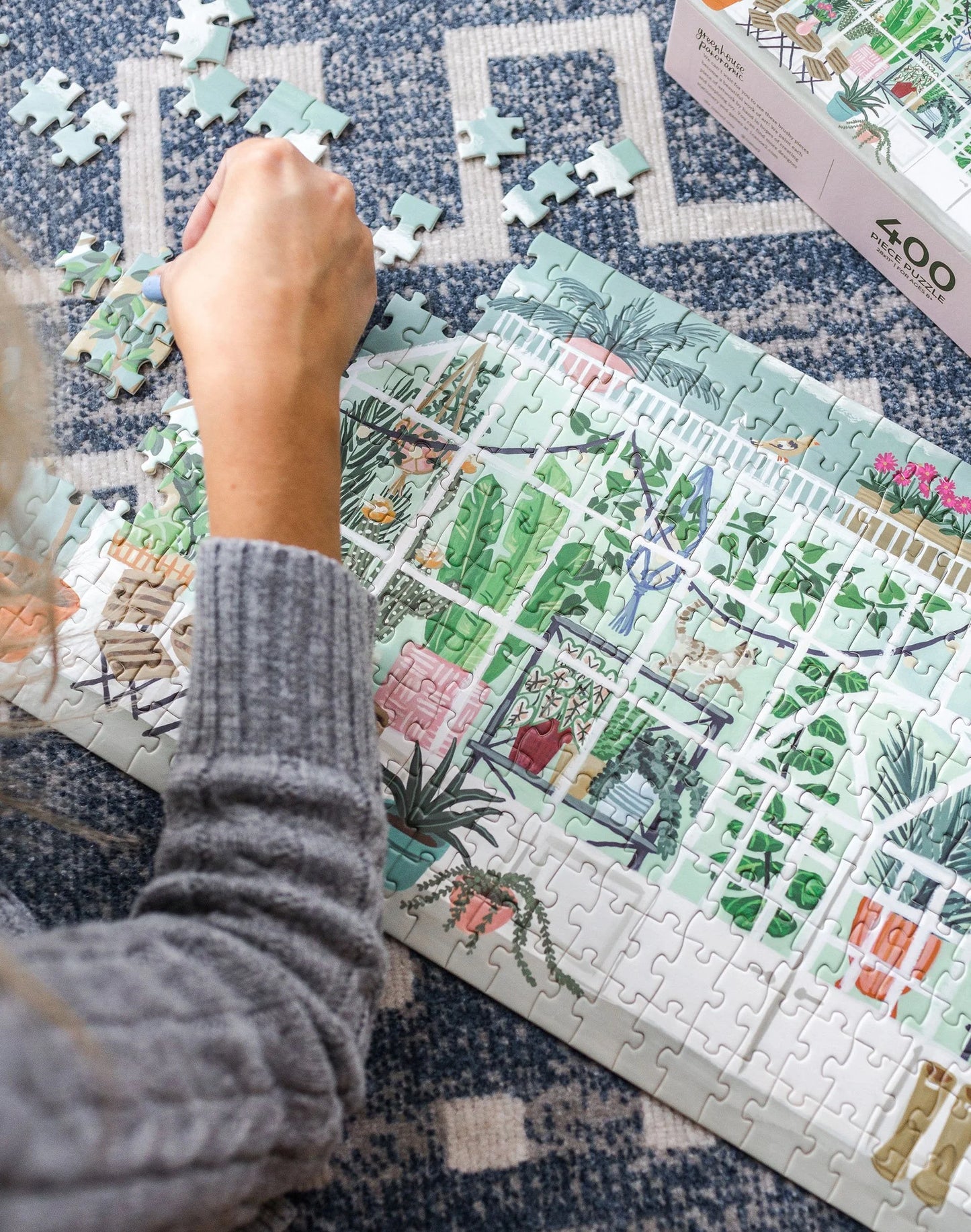 1Canoe2 | Greenhouse Panoramic - 400 Piece Jigsaw Puzzle