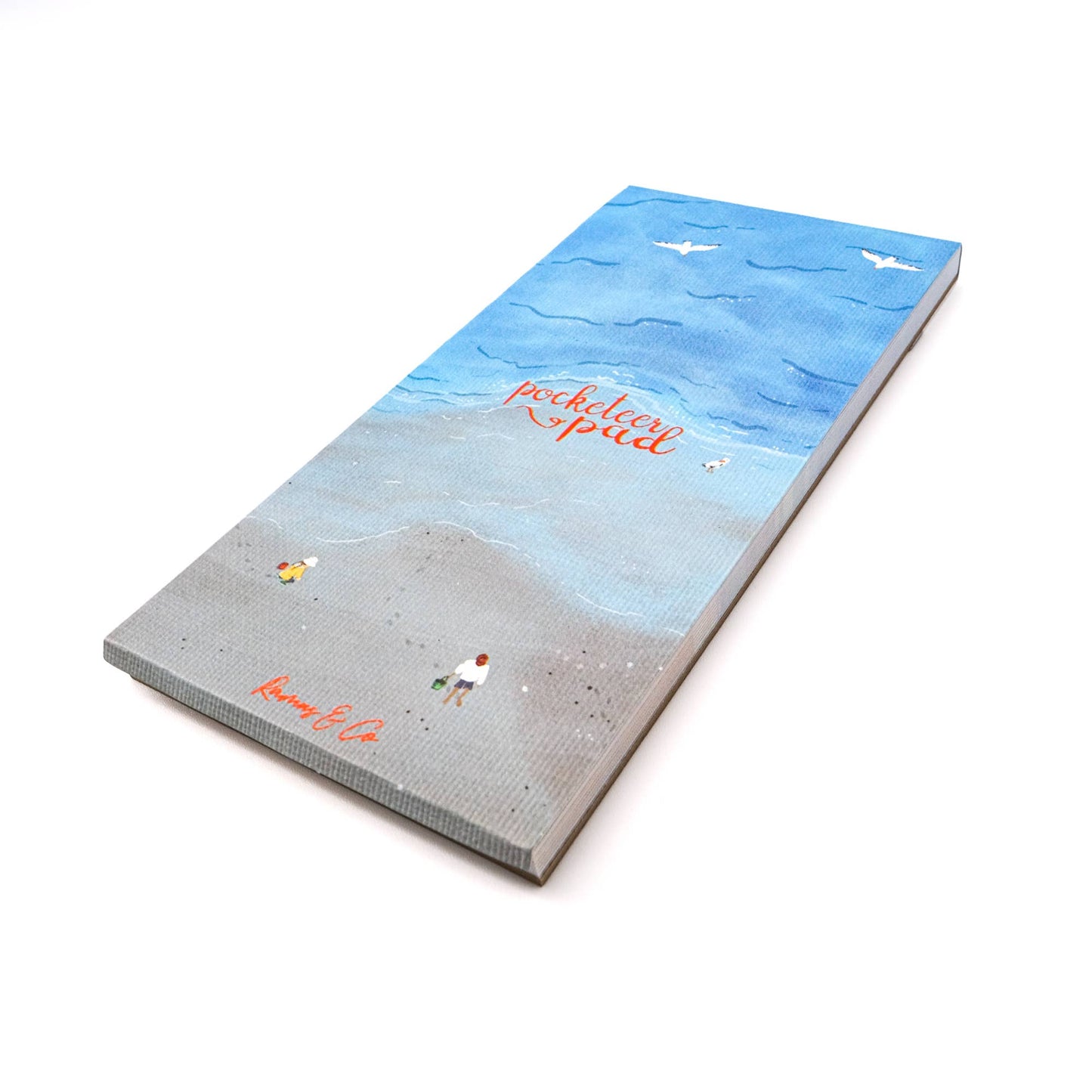 By The Sea Pocketeer Pad - Linen Sheet Coastal Notepad