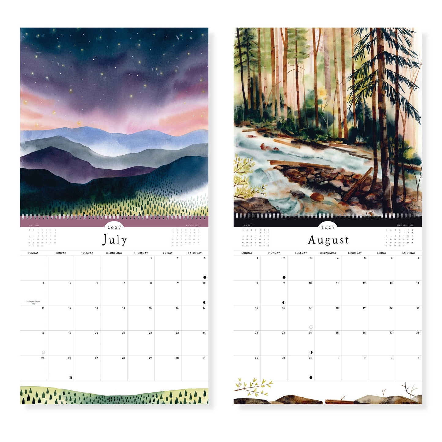 2027 Quiet Earth Wall Calendar | May We Fly
