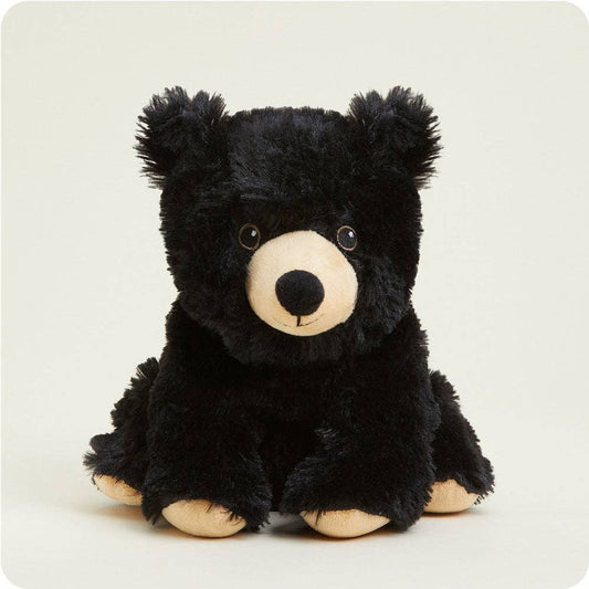 Black Bear Warmies | Lavender Heating Pad & Plush Stuffed Animal