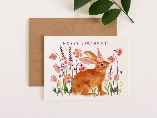 Hoppy Birthday Greeting Card
