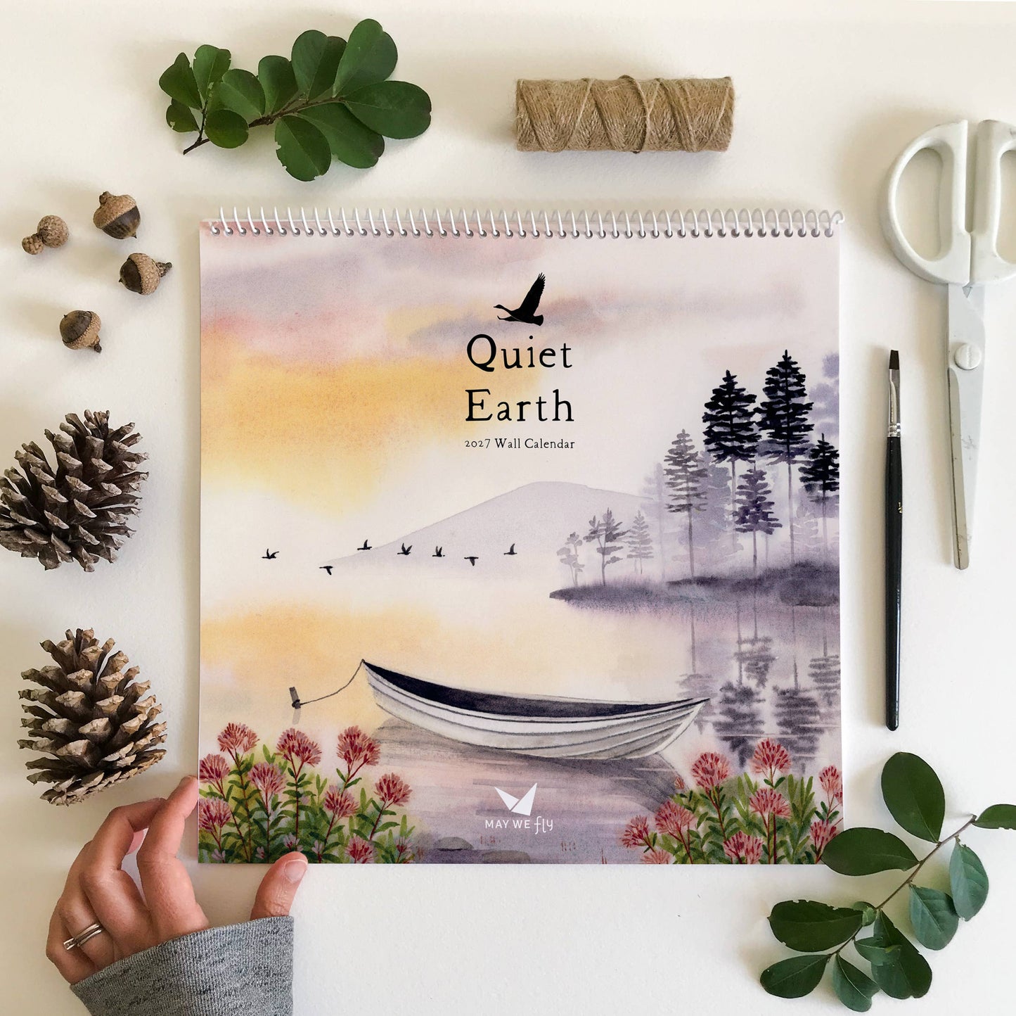 2027 Quiet Earth Wall Calendar | May We Fly