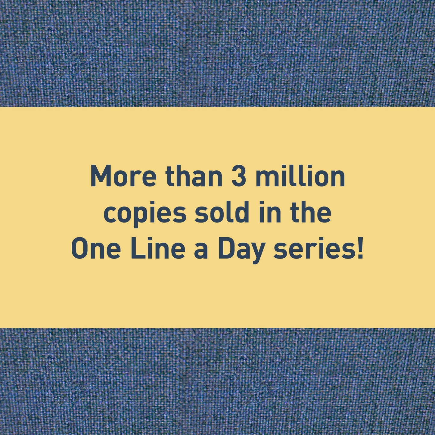 Denim One Line A Day Journal | A Five-Year Memory Book