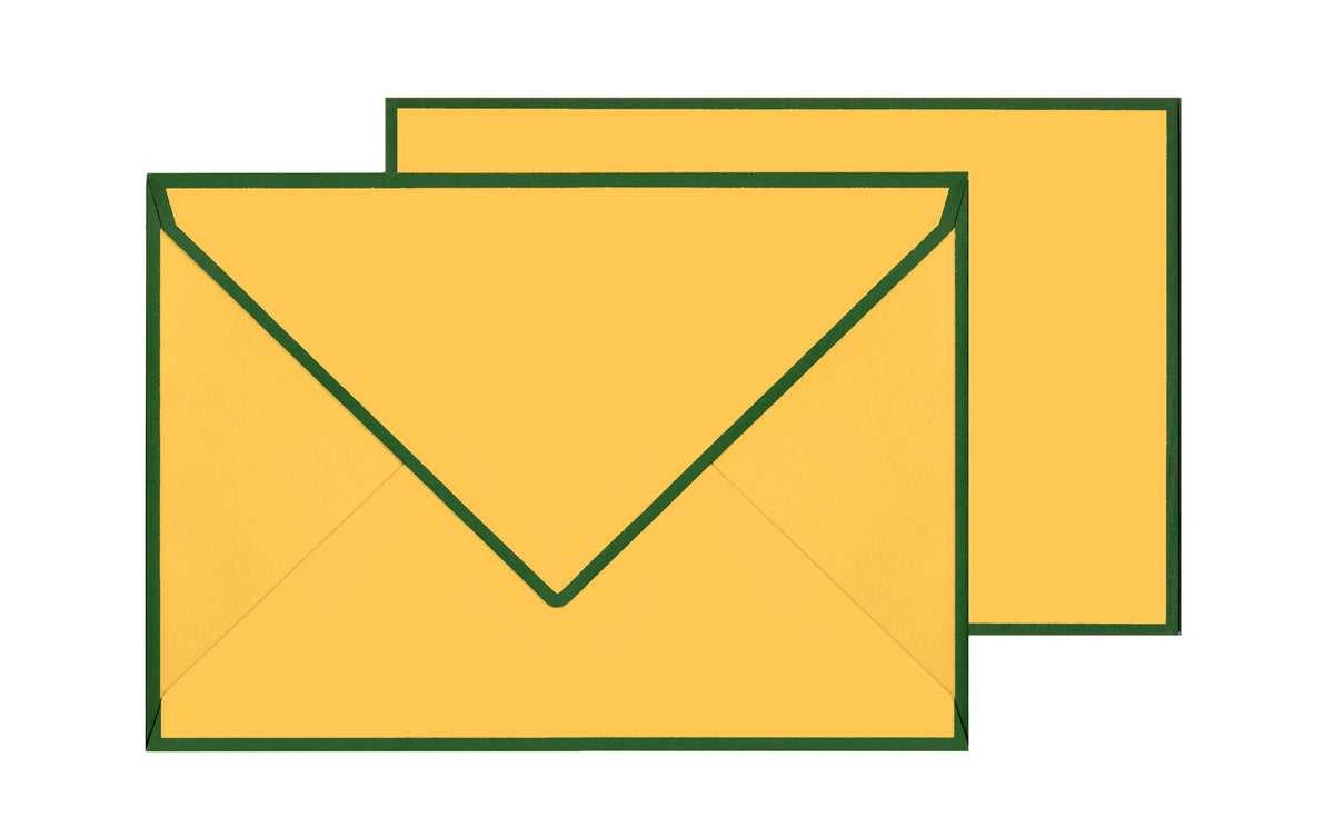 Original Crown Mill Color Edge Note Card Box