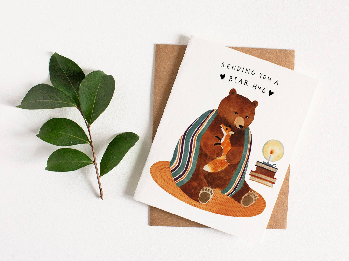 Bear Hug Greeting Card | May We Fly