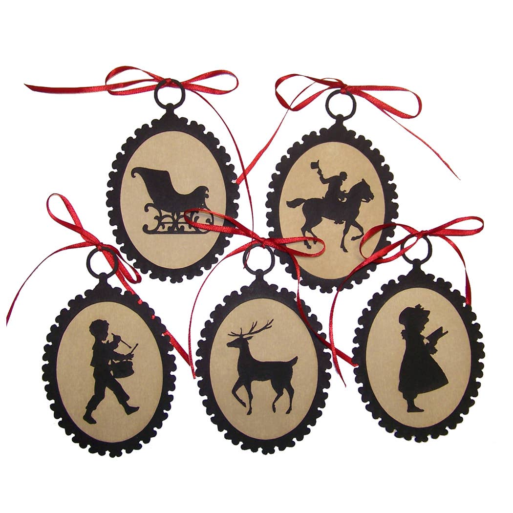 Christmas Silhouette Ornament | Home Accent