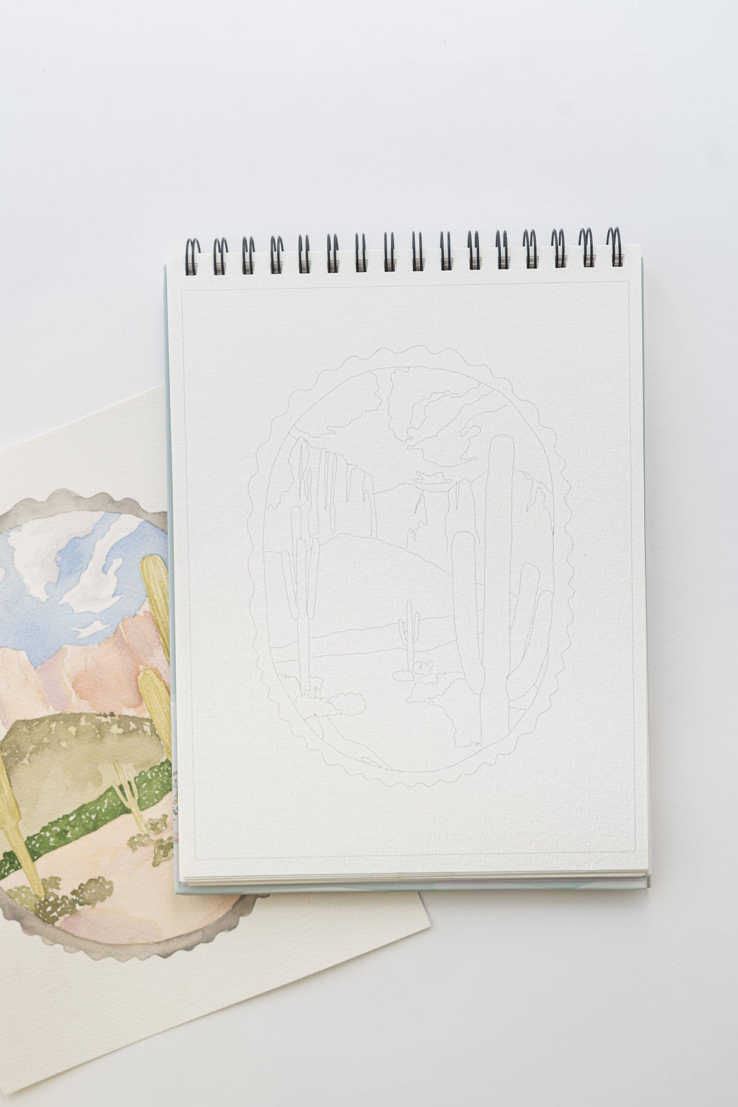 bailey rae studio | Country Life Watercoloring Book