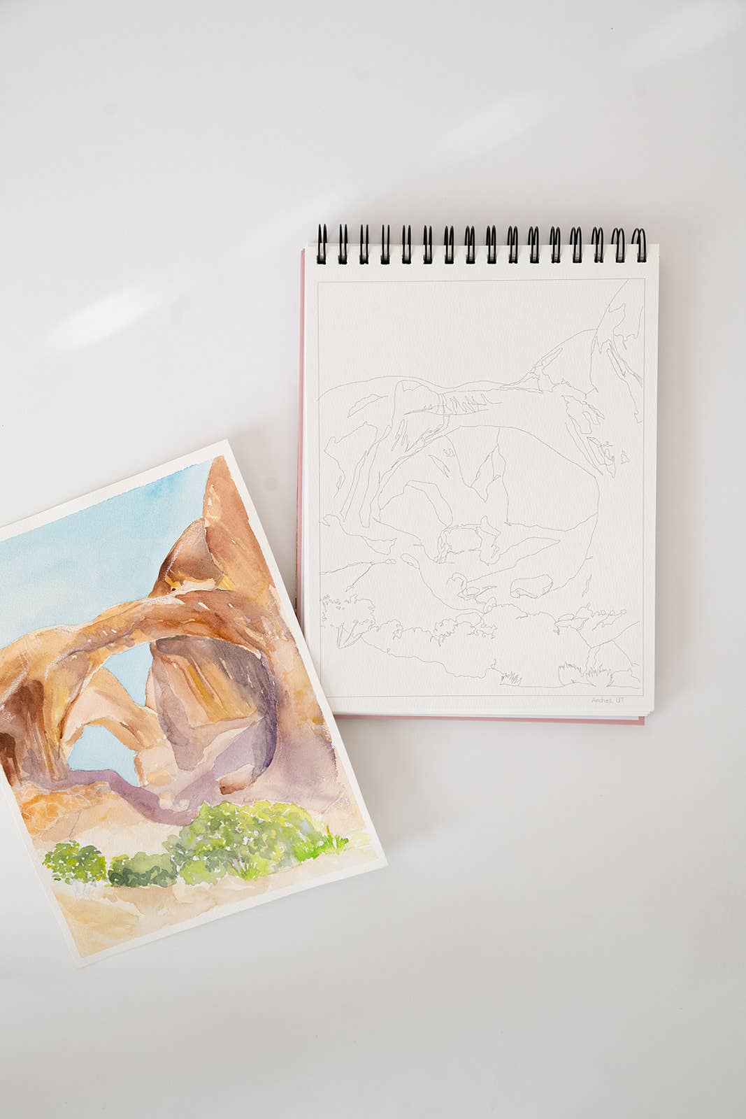 bailey rae studio | National Parks Watercoloring Book