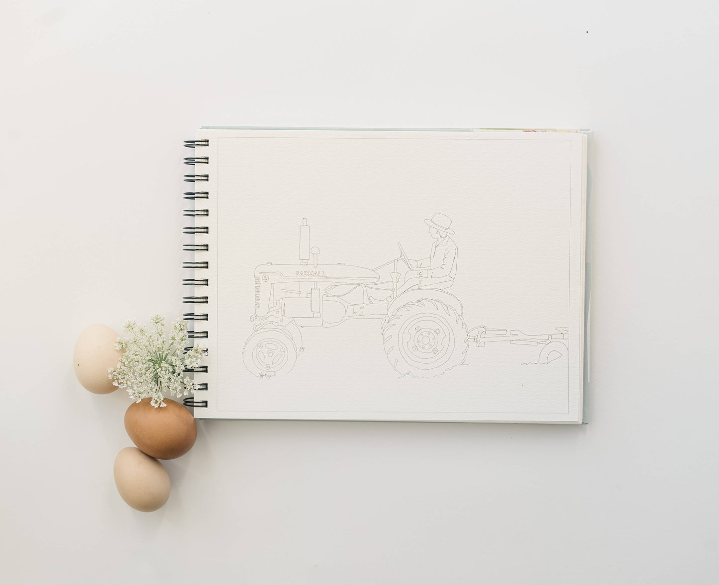 bailey rae studio | Country Life Watercoloring Book