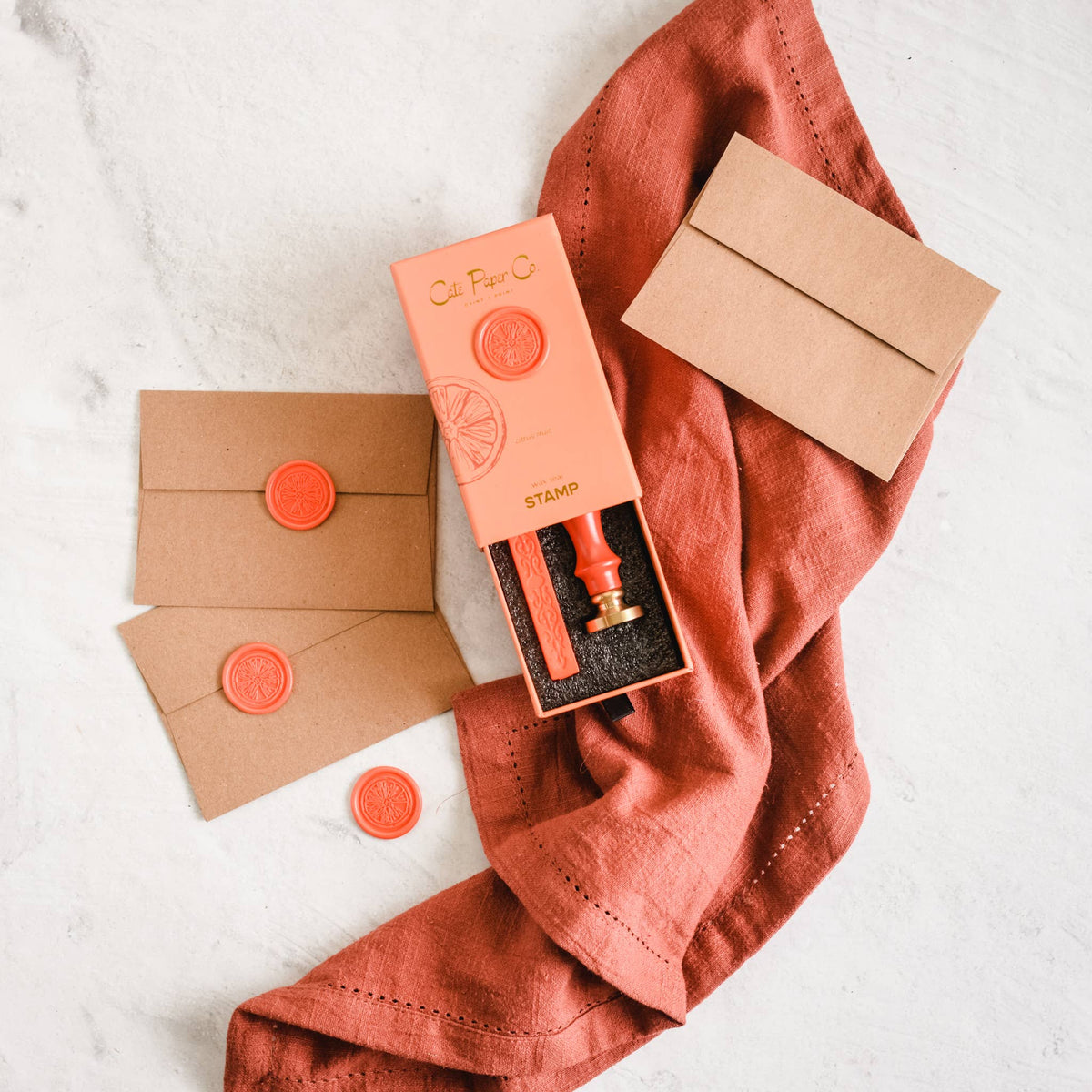 Wax Seal Stamp Set | Cate Paper Co