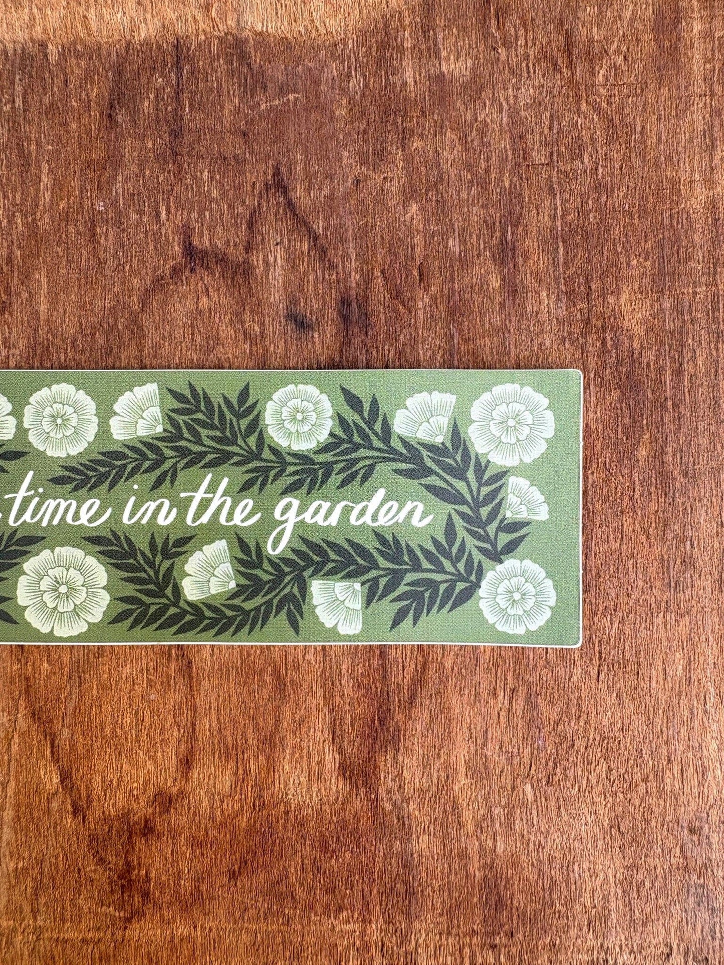 Katharine Watson | Spend More Time in the Garden Sticker