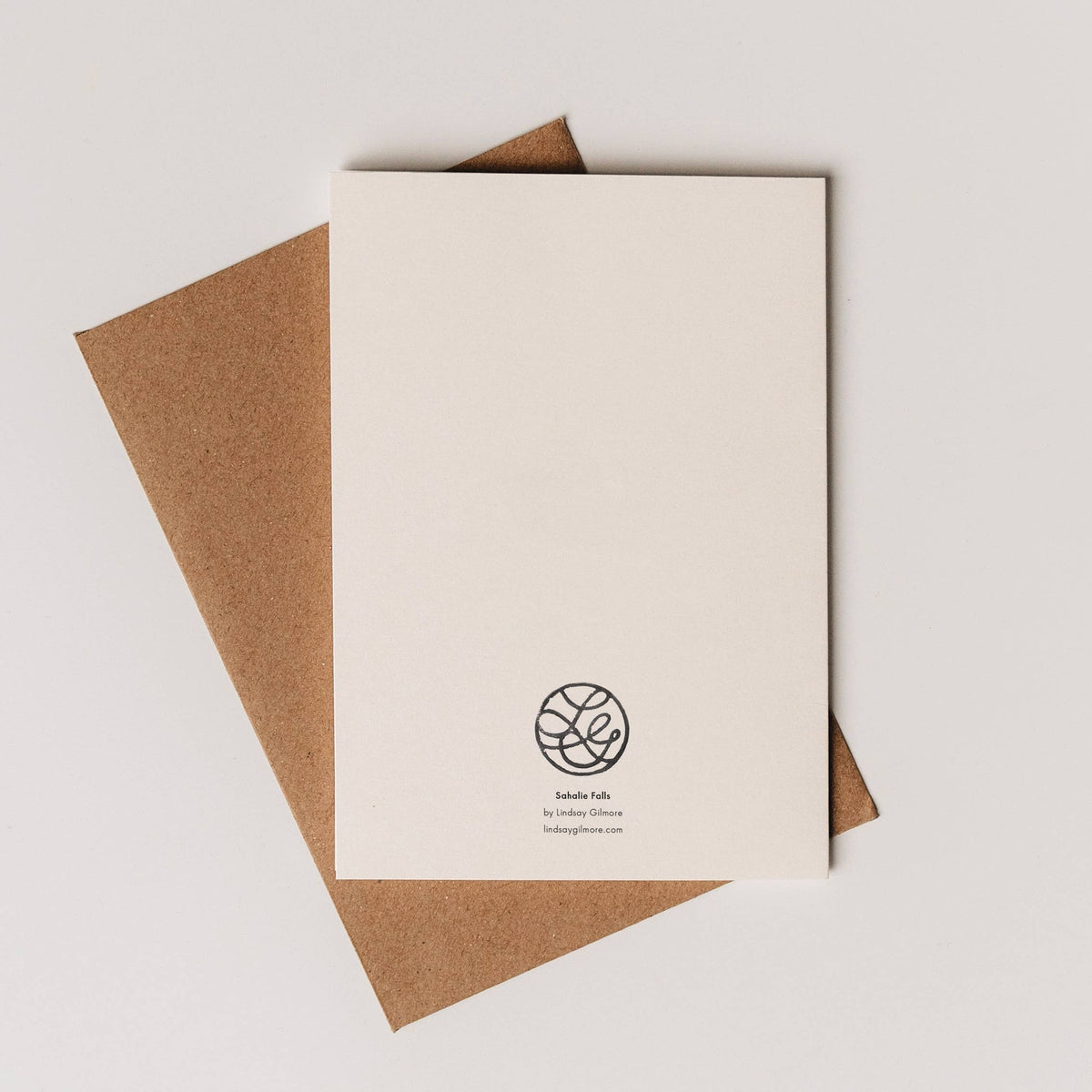 Sahalie Falls - Greeting Card | Lindsay Gilmore