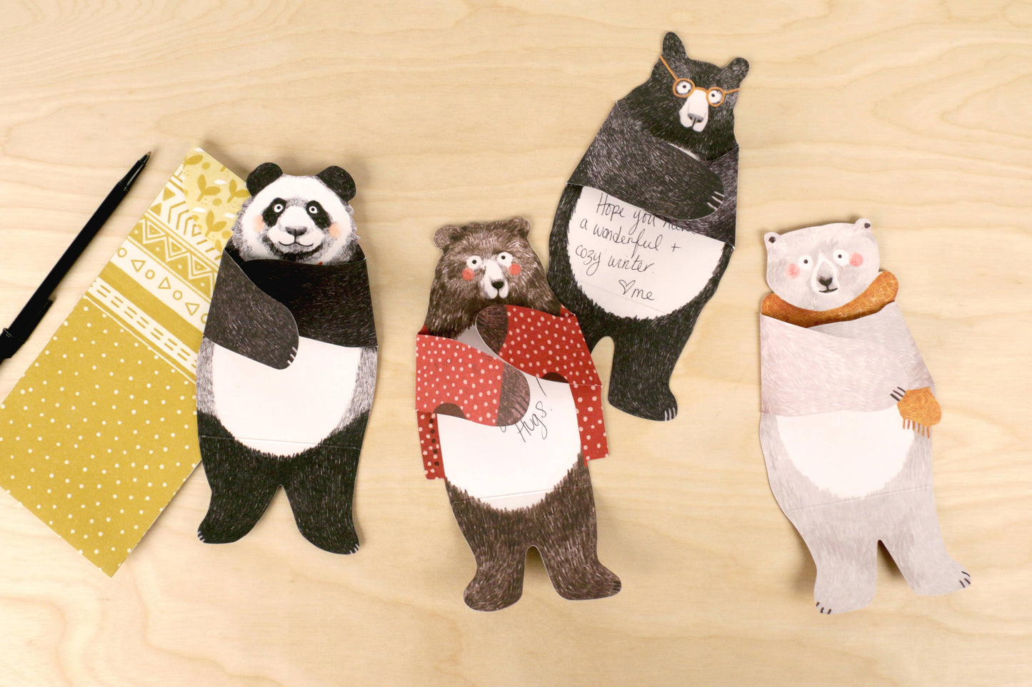 Chronicle Books | Bear Hugs Notecards
