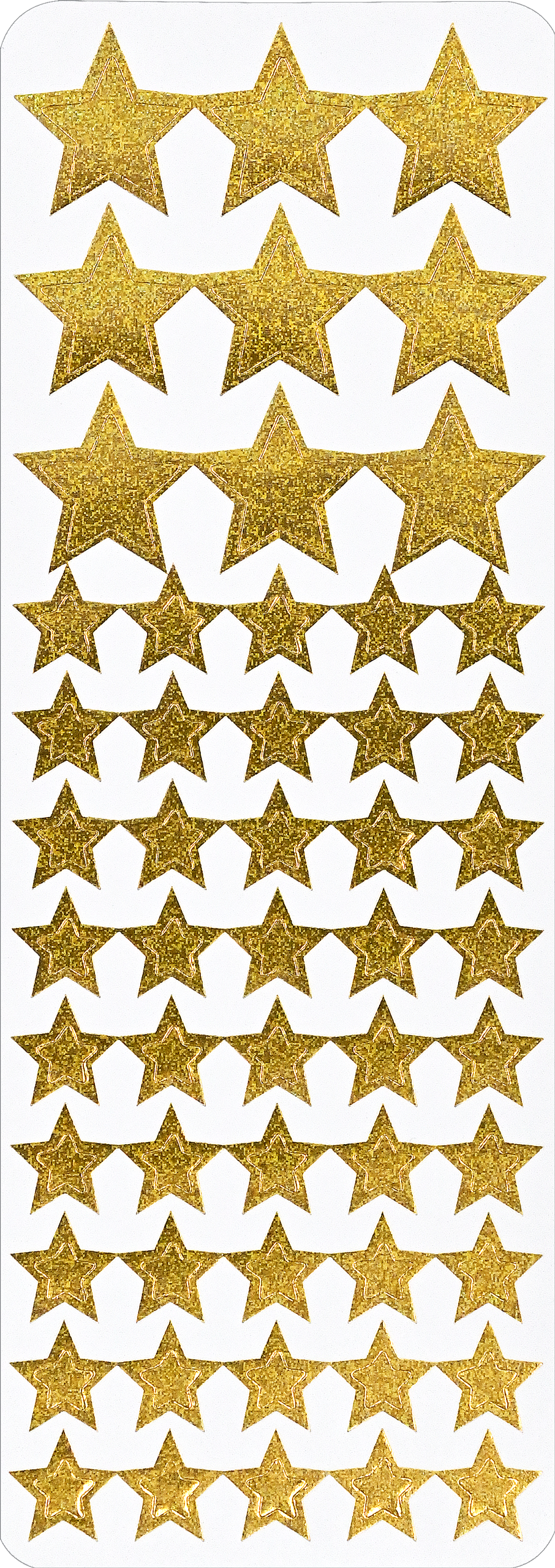 Peter Pauper Press | Color Foil Stars Sticker Set