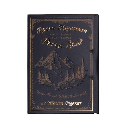 Rocky Mountain Paper Soap | Spruce, Fir & White Musk Scent