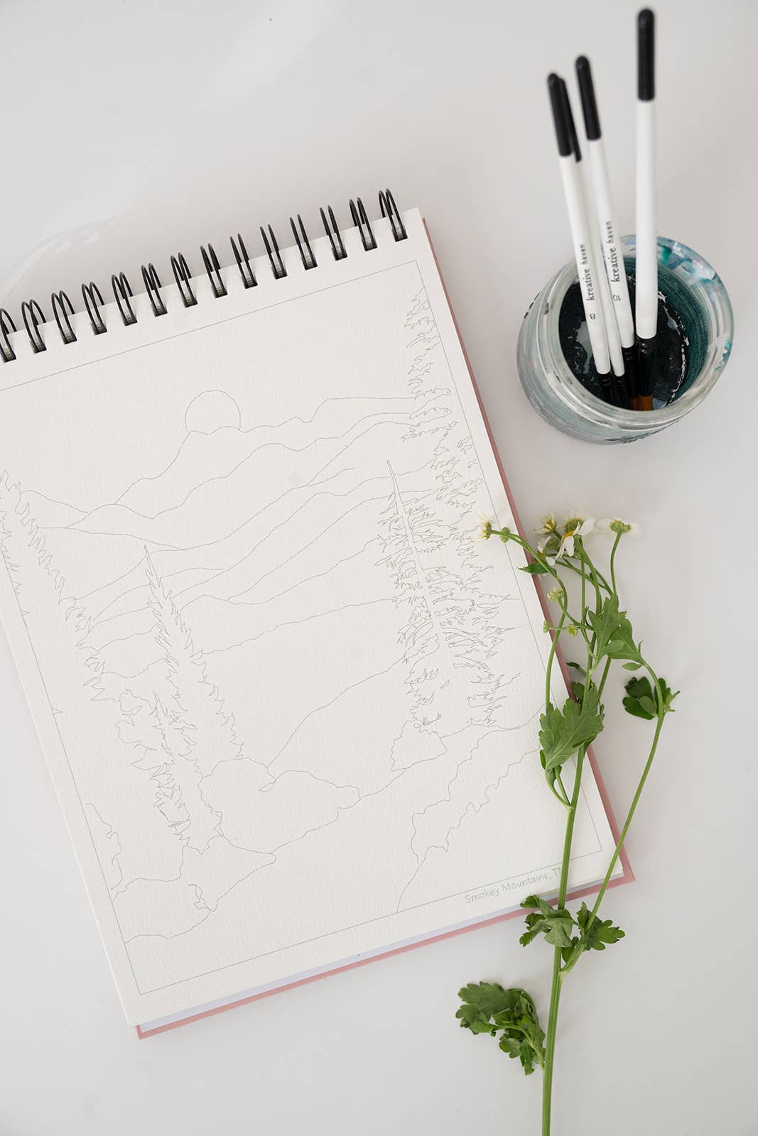bailey rae studio | National Parks Watercoloring Book