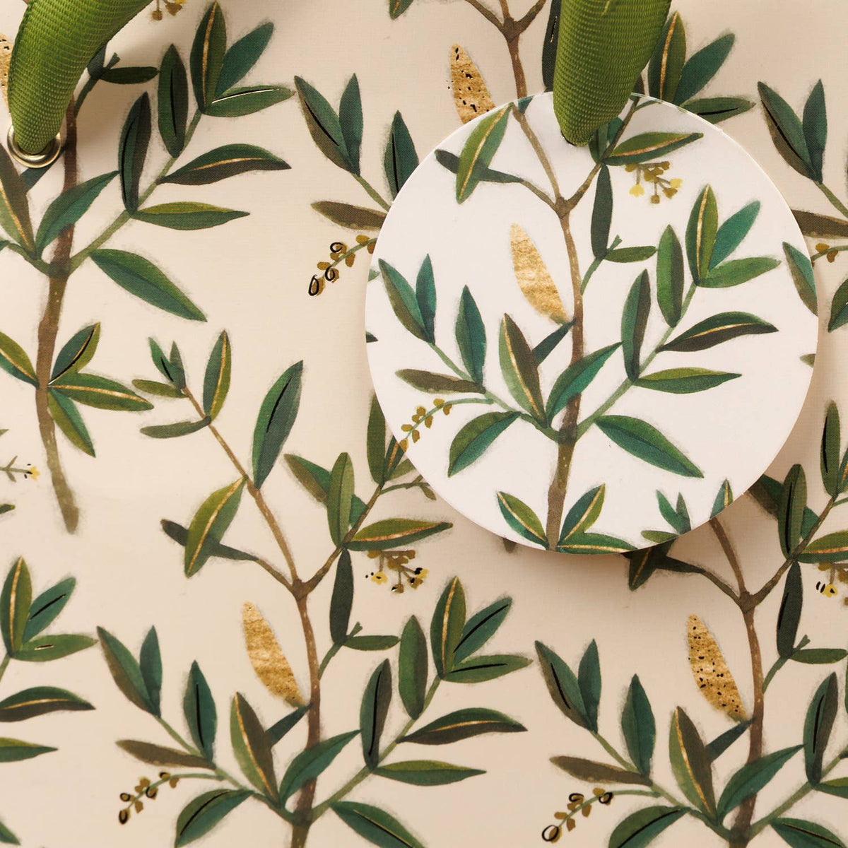 Olive Medium Gift Bag
