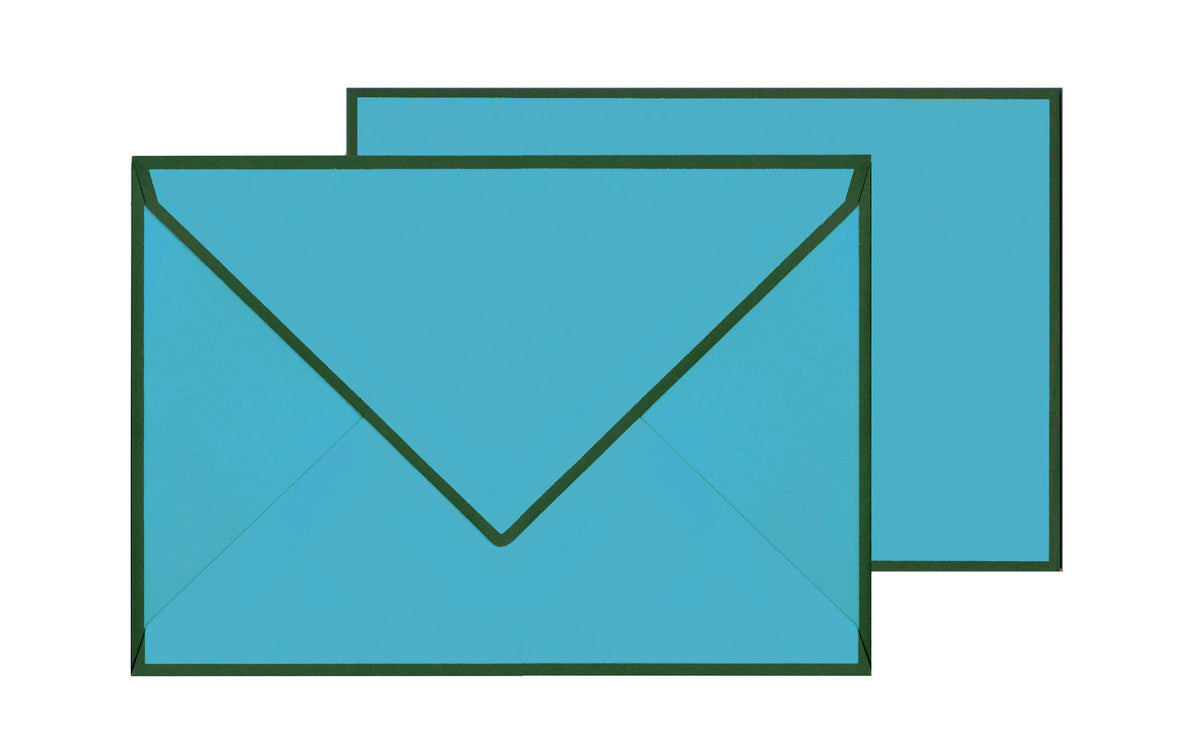 Original Crown Mill Color Edge Note Card Box