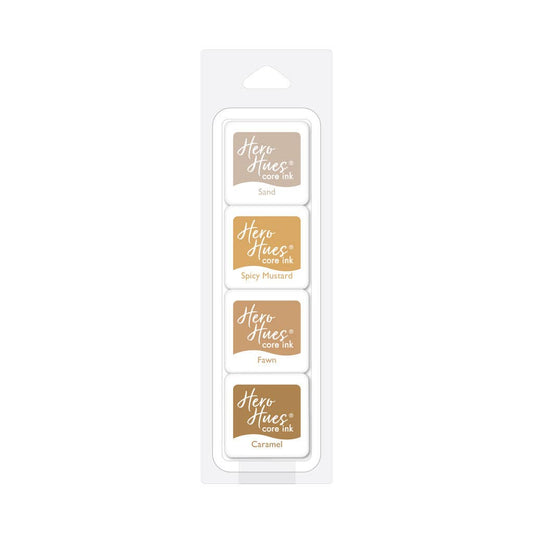 Hero Arts Warm Browns Core Ink Cubes