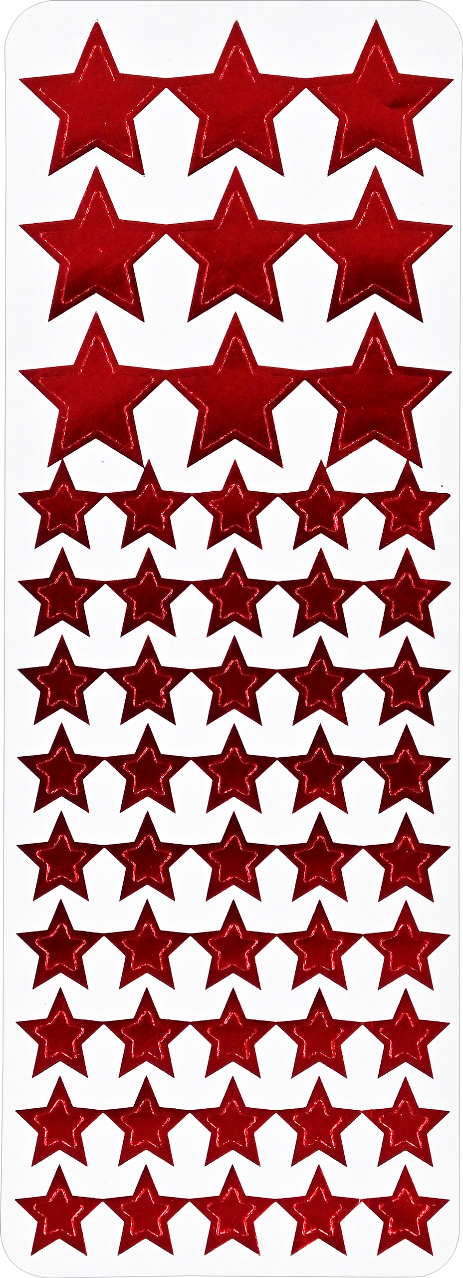 Peter Pauper Press | Color Foil Stars Sticker Set
