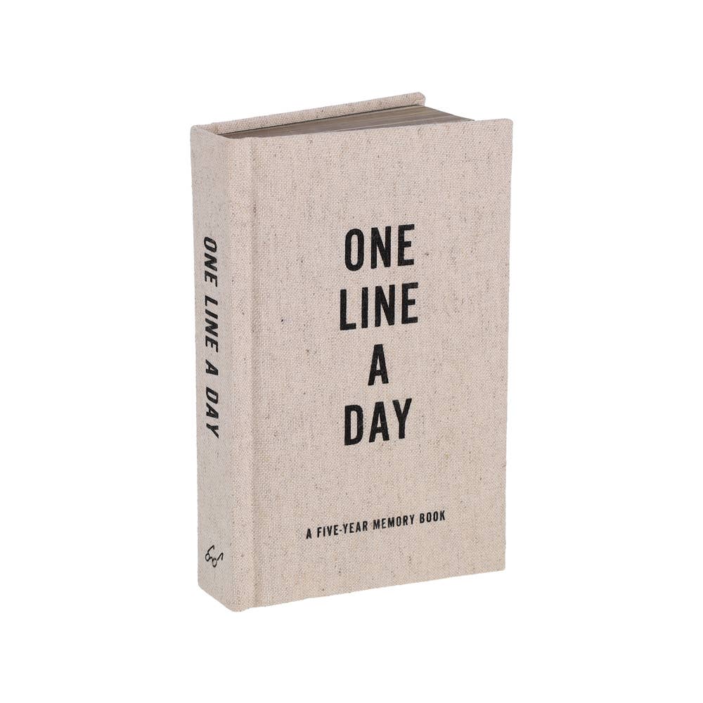 Canvas One Line A Day Journal | A Five-Year Memory Book